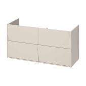 Cersanit Crea II szafka 119,4x44,7x62,1 cm podumywalkowa wisząca kaszmir S1058–028