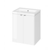 Cersanit Ovida umywalka z szafką 60 cm białą S4047-002