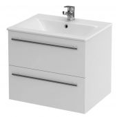 Cersanit Ontario umywalka z szafką 50 cm zestaw meblowy biały S801-095-DSM