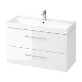 Cersanit Larga SET B659 umywalka 100x46 cm z szafką 100 cm wiszącą biała S801-437