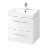 Cersanit Larga SET B661 umywalka 60x46 cm z szafką wiszącą biała S801-439