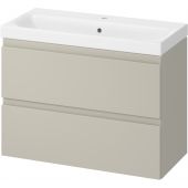 Cersanit Moduo umywalka z szafką 80 cm slim kaszmir S801-595