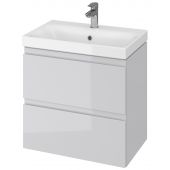 Cersanit Moduo szafka slim 60 cm podumywalkowa szara S590-003-ECO