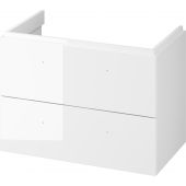 Cersanit Larga szafka 79,4x44,4x57,2 cm podumywalkowa wisząca biała S932-073