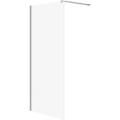 Cersanit Mille ścianka prysznicowa walk-in 90 cm chrom połysk/szkło przezroczyste S161-006