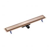 Cersanit Tako odpływ prysznicowy 80 cm miedź szczotkowana S204-060