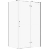 Cersanit City kabina prysznicowa 120x90 cm prostokątna prawa chrom połysk/szkło przezroczyste S584-088