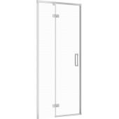 Cersanit Larga drzwi prysznicowe 90 cm uchylne chrom połysk/szkło przezroczyste S932-120