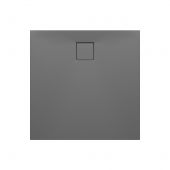 Cersanit Tako Slim brodzik 90x90 cm kwadratowy szary mat S932-162