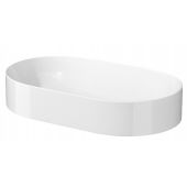 Cersanit Inverto umywalka 60x35 cm nablatowa biała K671-009