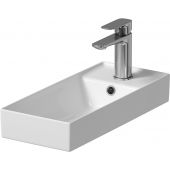 Cersanit Larga umywalka 50x22 cm meblowa prostokątna biała K677-005