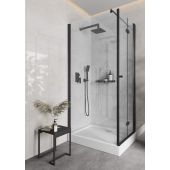 Outlet - Deante Anemon Bis Nero bateria wannowo-prysznicowa podtynkowa czarny mat BBZN44P