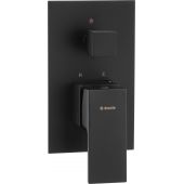 Deante Anemon Bis Nero bateria wannowo-prysznicowa podtynkowa czarny mat BBZN44P
