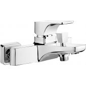 Deante Hiacynt bateria wannowo-prysznicowa ścienna chrom BQH010M
