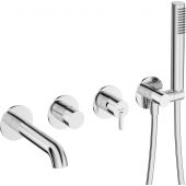 Deante Silia bateria wannowo-prysznicowa podtynkowa chrom BQS_018P