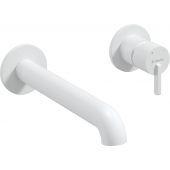 Deante Silia bateria umywalkowa podtynkowa biała BQS_A54L