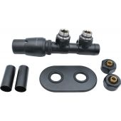 Deante Silia zestaw termostatyczny lewy grafit AGI_DZL1