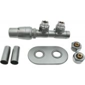 Deante Silia zestaw termostatyczny lewy stal mat AGI_FZL1