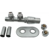 Deante Silia zestaw termostatyczny prawy stal mat AGI_FZP1