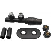 Deante Silia zestaw termostatyczny prawy czarny mat AGI_NZP1