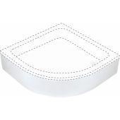 Deante Plus II obudowa do brodzika 90 cm biała KTU031O