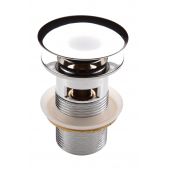 Deante Click-Clack korek do umywalki click-clack z przelewem chrom połysk NHC010B