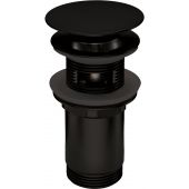 Deante Click-Clack korek do umywalki click-clack czarny mat NHCN10U