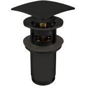 Deante Click-Clack korek do umywalki click-clack czarny mat NHCN11U