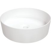 Deante Round umywalka 40x40 cm okrągła nablatowa biała CGR_6U4S