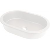 Deante Silia umywalka 58x39 cm owalna podblatowa biała CQS_AU6U