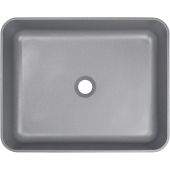 Deante Temisto umywalka 50x40 cm prostokątna nablatowa szary/kamień CQT_SU5S