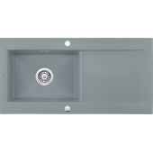 Deante Sabor zlewozmywak ceramiczny 101x51 cm szary mat ZCB3113