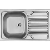 Deante Tango zlewozmywak stalowy 80x50 cm nakładany stal satynowa ZM5011P