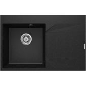 Deante Evora zlewozmywak granitowy 76x50 cm grafitowy ZQJ_211P
