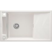 Deante Magnetic zlewozmywak granitowy 82x50 cm biały ZRM_A113
