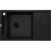 Deante Magnetic zlewozmywak granitowy 82x50 cm czarny ZRM_N113