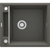 Deante Magnetic zlewozmywak granitowy 56x50 cm magnetyczny antracyt ZRMT103