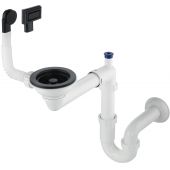 Deante Space Saver Nero syfon zlewozmywakowy czarny mat ZXYN949