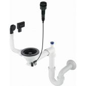 Deante Space Saver syfon zlewozmywakowy czarny ZXYN982