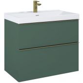 Elita Look szafka 80x44,9x63,5 cm podumywalkowa wisząca forest green matt RE010801027010