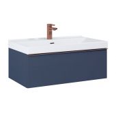 Elita Look szafka 80x44,9x28,1 cm podumywalkowa wisząca navy blue matt RE010803027030