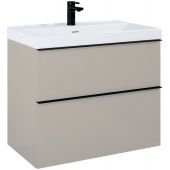 Elita Look szafka 80x44,9x63,5 cm podumywalkowa wisząca fume matt RE010801027020