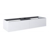 Elita Look Slim szafka 160x44,9x31,8 cm podumywalkowa wisząca biały połysk RE081604028060