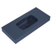 Elita Dimple umywalka 100,8x46 cm prostokątna ścienna navy blue matt RE041000027030