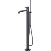 Excellent Delta Pi bateria wannowo-prysznicowa wolnostojąca grafit szczotkowany AREX.1254AB