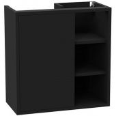 Excellent Ness szafka 57x28x60 cm podumywalkowa wisząca czarny soft MLEX.8201.600.BL