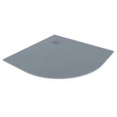 Excellent Arda brodzik 90x90 cm półokrągły kompozyt beton BREX.1504.090.090.CON