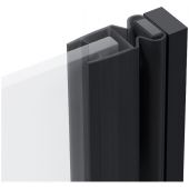 Excellent Ortigo profil magnetyczny do wnęki czarny mat KAEX.5080.BL