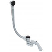 Excellent Simple syfon z przelewem czarny mat ARIN.3157BL