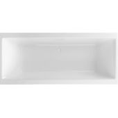 Excellent Pryzmat 2.0 wanna prostokątna Slim 160x75 cm biały połysk WAEX.PRY2.16WHS
